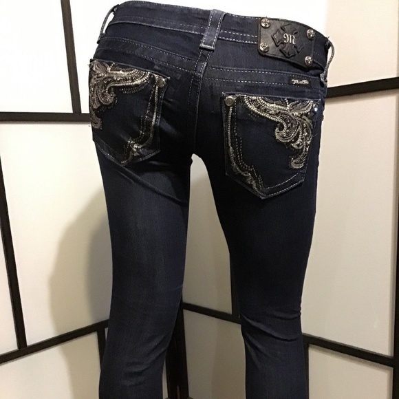 MISS ME silver crystal fleur pocket - Picture 2 of 8